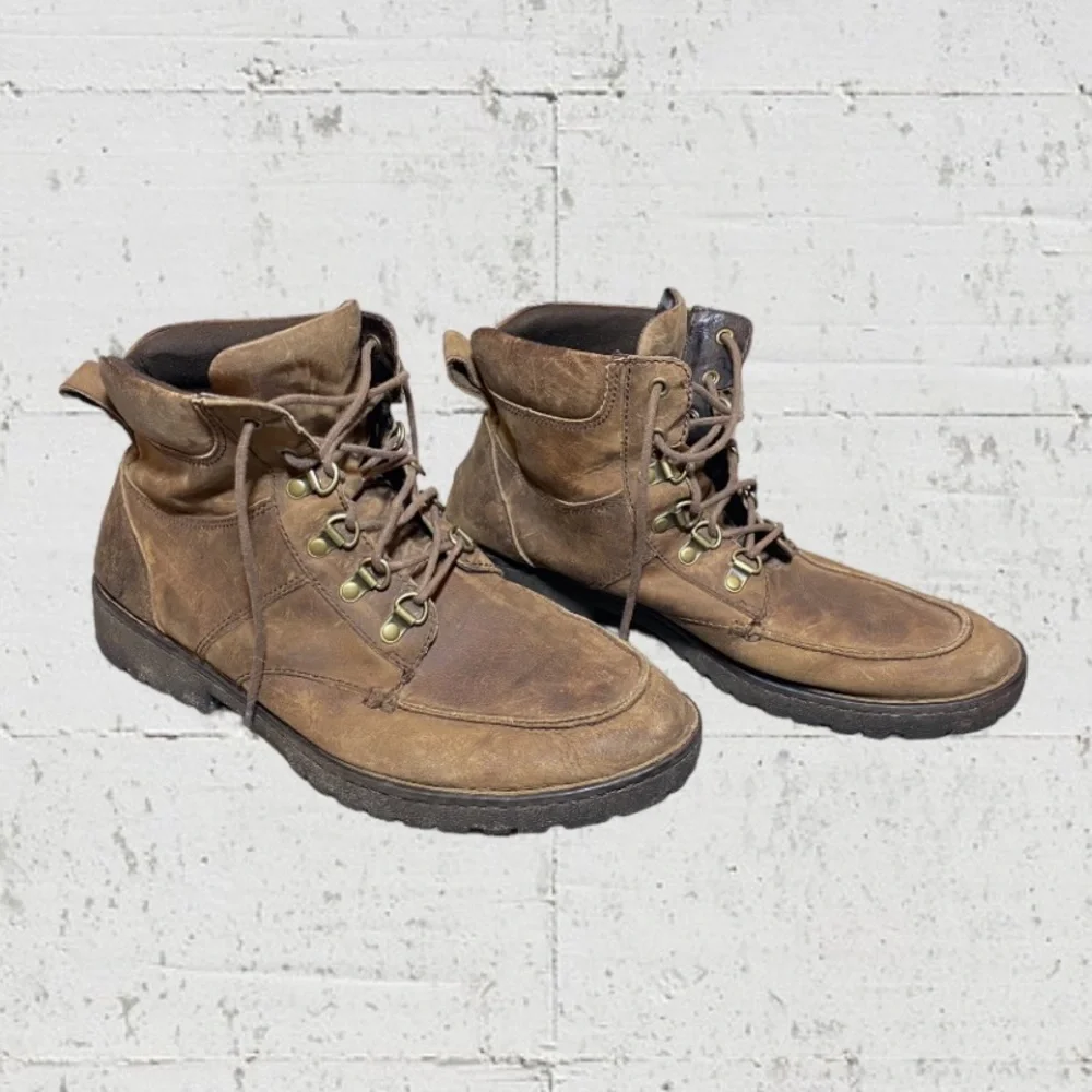 Born Leather Lace Up Hiking Boots